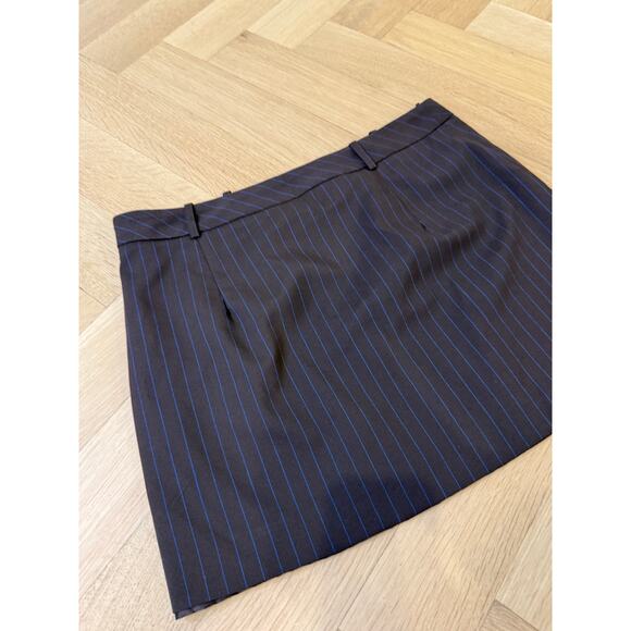 NEw With tags - Zara - Brown stripped mini skirt w/tag - XS - Picture 7 of 8